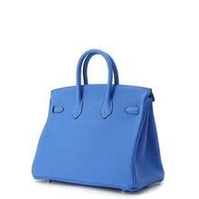 Load image into Gallery viewer, HERMES Birkin Blue Hydra Togo Leather Size 25
