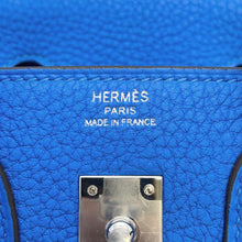 Load image into Gallery viewer, HERMES Birkin Blue Hydra Togo Leather Size 25
