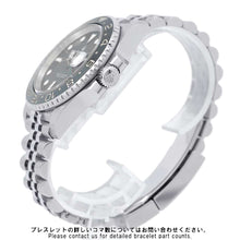 将图像加载到图库查看器中，ROLEX GMT MasterII W40mm Stainless Steel Black Dial126710GRNR
