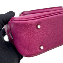 Load image into Gallery viewer, HERMES Plume2 Rose Purple Chevre Myzore Goatskin Size Mini
