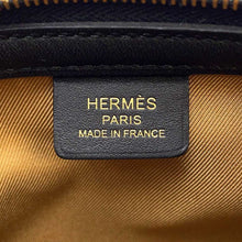 Load image into Gallery viewer, HERMES Shursowa Togo Blue Marine/Craie/Black Silk Swift Leather
