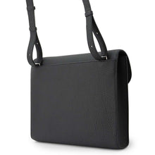 Load image into Gallery viewer, HERMES Sac A Depeches Messenger Black Togo Leather Size 29
