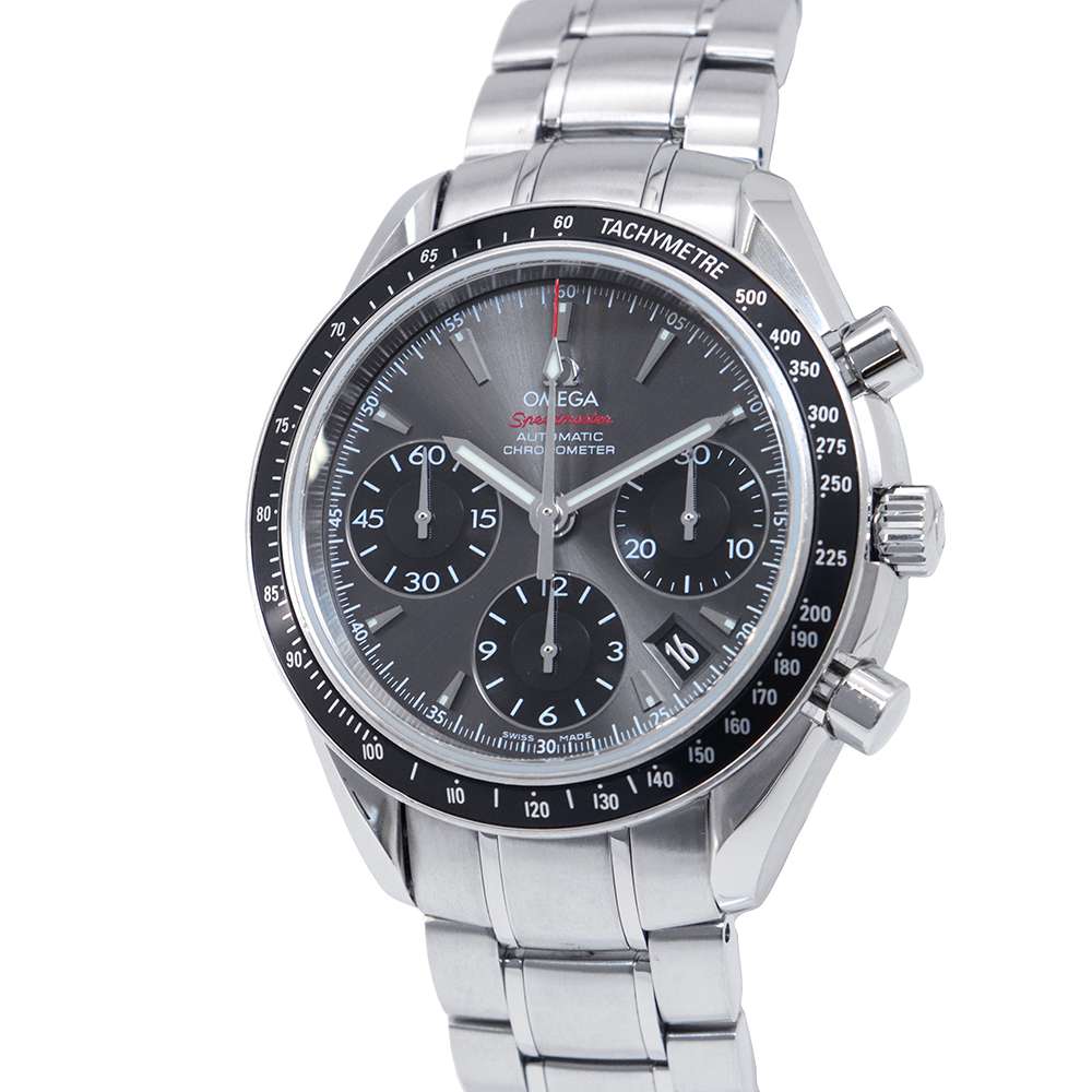 OMEGA Speedmaster Date W40mm Stainless Steel Gray Dial323.30.40.40.06.001