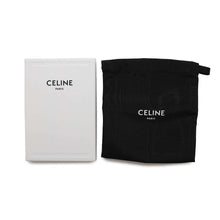 Load image into Gallery viewer, CELINE Card holder with zip Brown10F992BZ9 PVC Coated Canvas/Lambskin
