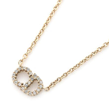 将图像加载到图库查看器中，Dior Claire Die Lune Necklace GoldN0717CDLCY_D301 Metal Rhinestone
