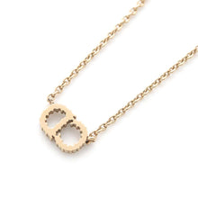 将图像加载到图库查看器中，Dior Claire Die Lune Necklace GoldN0717CDLCY_D301 Metal Rhinestone
