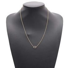 将图像加载到图库查看器中，Dior Claire Die Lune Necklace GoldN0717CDLCY_D301 Metal Rhinestone
