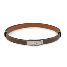 Load image into Gallery viewer, HERMES Kelly belt Etoupe Epsom
