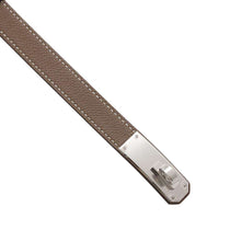 将图像加载到图库查看器中，HERMES Kelly belt Etoupe Epsom
