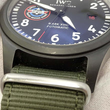 Load image into Gallery viewer, IWC Pilot&#39;s Watch Mark XVIII Top Gun Edition W41mm Ceramic NATO Black DialIW324712
