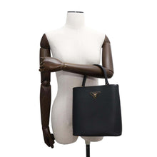 Load image into Gallery viewer, PRADA Panier 2WAY Shoulder Bag Black1BA212 Saffiano LeatherLeather Size Small
