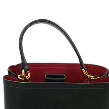 Load image into Gallery viewer, PRADA Panier 2WAY Shoulder Bag Black1BA212 Saffiano LeatherLeather Size Small
