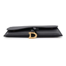 Load image into Gallery viewer, Dior Saddle Chain Long Wallet BlackS5614CBAA Leather
