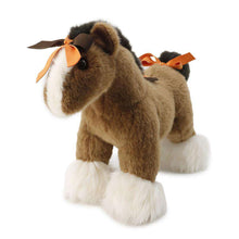 Load image into Gallery viewer, HERMES Hermy Horse Plush Toy Brown/Black/Orange Polyester100% Size PPM
