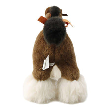 Load image into Gallery viewer, HERMES Hermy Horse Plush Toy Brown/Black/Orange Polyester100% Size PPM
