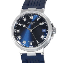 Load image into Gallery viewer, Breguet Marine 5517 W40mm TI Rubber Blue Dial5517TI/Y1/5ZU
