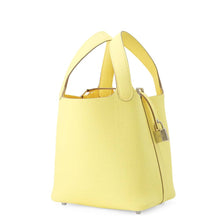 将图像加载到图库查看器中，HERMES Picotin Lock Limoncello Taurillon Clemence Size PM
