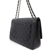 Load image into Gallery viewer, CHANEL Decamato ChainShoulder Bag Black Lambskin Size 34
