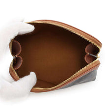 Load image into Gallery viewer, CELINE Triomphe Cosmetic Pouch Brown4G1622CZJ.04L PVC Leather
