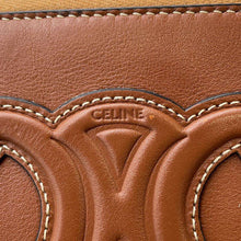 Load image into Gallery viewer, CELINE Triomphe Coin purse Brown10C663DR8.04L Leather
