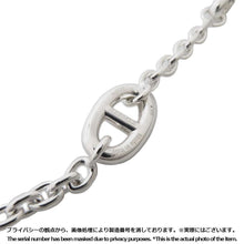 将图像加载到图库查看器中，HERMES Chaine d&#39;Ancre Farandole Necklace Size 80 SV925
