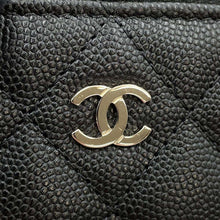 Load image into Gallery viewer, CHANEL Matelasse Timeless Classics Line Vanity BlackAP2573 Caviar Leather
