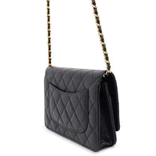 Load image into Gallery viewer, CHANEL Chain wallet BlackAP0250 Caviar Leather
