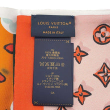 Load image into Gallery viewer, LOUIS VUITTON Bandeau Animogram Portrait Pink/White/MulticolorM90684 Silk100%
