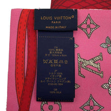 Load image into Gallery viewer, LOUIS VUITTON Bandeau Up and Away Pink/Red/MulticolorM79086 Silk100%
