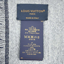 Load image into Gallery viewer, LOUIS VUITTON Scarf Monogram・Vivienne Dragon NavyM79189 Wool 100%
