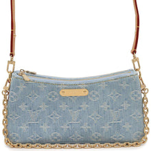 Load image into Gallery viewer, LOUIS VUITTON Pochette Liv Sky BlueM83532 Monogram Denim
