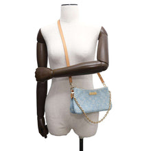 Load image into Gallery viewer, LOUIS VUITTON Pochette Liv Sky BlueM83532 Monogram Denim
