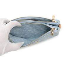 Load image into Gallery viewer, LOUIS VUITTON Pochette Liv Sky BlueM83532 Monogram Denim
