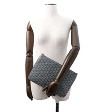 Load image into Gallery viewer, GOYARD Senna Clutch Bag GraySENAT2MMLTY51CL51P PVCLeather Size MM
