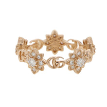 Load image into Gallery viewer, GUCCI Flora Ring Size #11 18K Pink Gold
