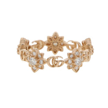 Load image into Gallery viewer, GUCCI Flora Ring Size #11 18K Pink Gold
