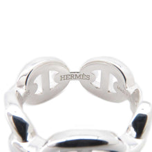 将图像加载到图库查看器中，HERMES Chaine d&#39;Ancre Anchene Ring Size PM/48/#8 SV925
