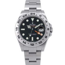 将图像加载到图库查看器中，ROLEX Explorer II W42mm Stainless Steel Black Dial216570
