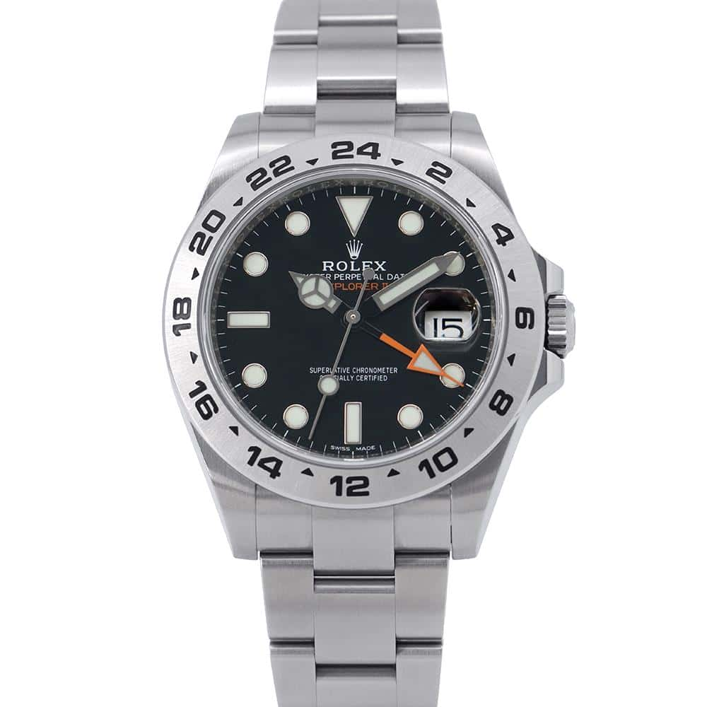 ROLEX Explorer II W42mm Stainless Steel Black Dial216570