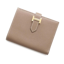 Load image into Gallery viewer, HERMES Bean compact Etoupe Epsom
