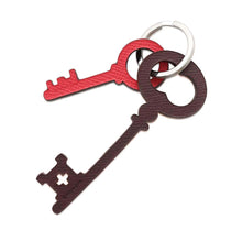 Load image into Gallery viewer, HERMES Petit H Key Ring Multicolor Epsom
