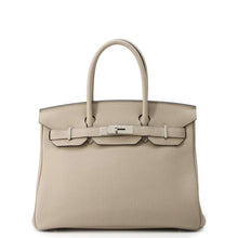 Load image into Gallery viewer, HERMES Birkin Gris Tourterelle Togo Leather Size 30
