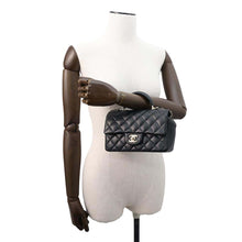 Load image into Gallery viewer, CHANEL Top handle BlackAS2431 Lambskin Size 20
