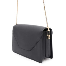 Load image into Gallery viewer, Valextra Valextra Iside ChainShoulder Bag BlackWBES0073028LOC99NN Calf Leather Size Large
