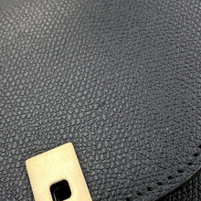 Load image into Gallery viewer, Valextra Valextra Iside ChainShoulder Bag BlackWBES0073028LOC99NN Calf Leather Size Large
