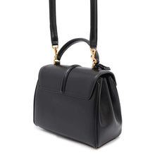 Load image into Gallery viewer, CELINE 16 SEISE 2wayHandbag Black197983 Calf Leather Size Mini
