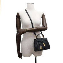 Load image into Gallery viewer, CELINE 16 SEISE 2wayHandbag Black197983 Calf Leather Size Mini
