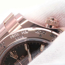 Load image into Gallery viewer, ROLEX Cosmograph Daytona W40mm 18K Pink Gold Black Dial116505
