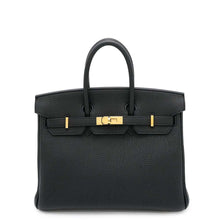 将图像加载到图库查看器中，HERMES Birkin Black Togo Leather Size 25
