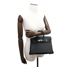 Load image into Gallery viewer, HERMES Birkin Black Togo Leather Size 25
